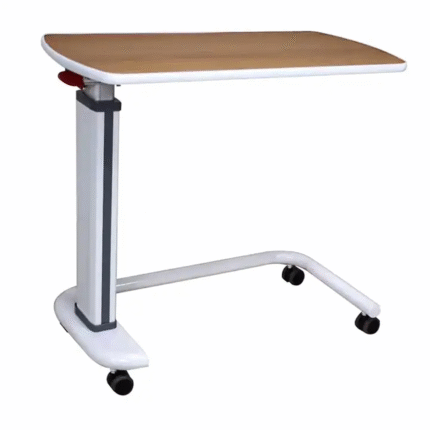 Hospital Mobile Overbed Table Medical Bedside Table Cardiac Table Medical Furniture Wholesale