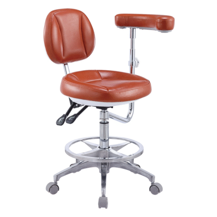 Adjustable Armrest Ergonomic Dentist Stool Dental Chair Microscope Chair Ergonomic Chair