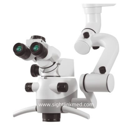 Professional Ophthalmic Continuous Zoom Dental Operating Microscope with Camera and Display Screen