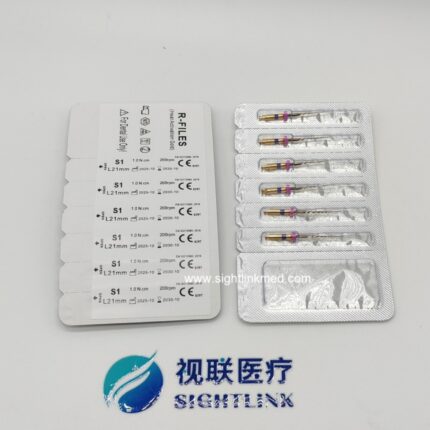 Endodontic Rotary Files Gold Endo Files with High Flexibility 21mm 25mm 31mm Available