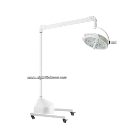 Oem Floor Standing Surgical Led Stand Portable Shadowless Operating Room Lamp with Wheels