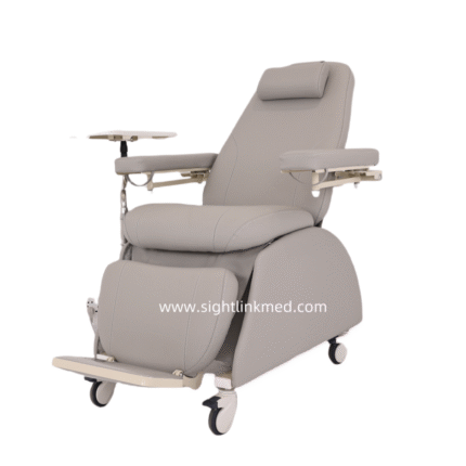 Factory Hospital Medical Adjustable  Electric Transfusion Blood Donation Chair with USB Charging Port
