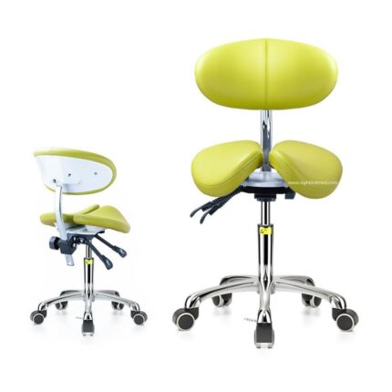 Height Adjustable Stool Dental Saddle Chair for Clinic Office Medical Spa Stool Salon Furniture