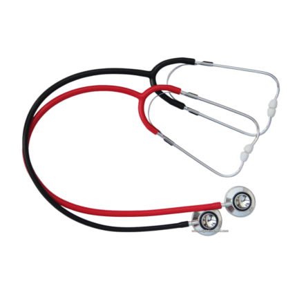 Best Selling High Sensitivity Dual Head Long Medical Stethoscope with Durable Tubing