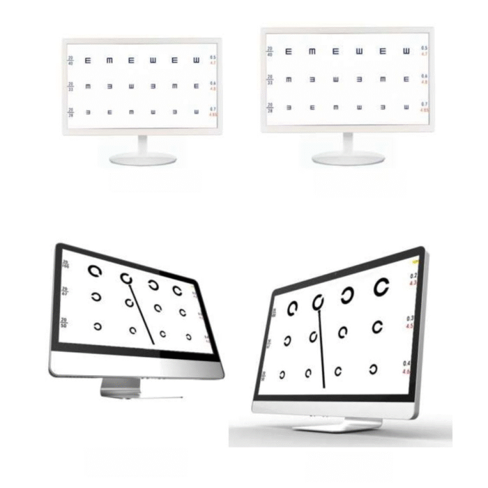 Vision Tester Ophthalmic Testing Equipment Electronic Visual Digital ...