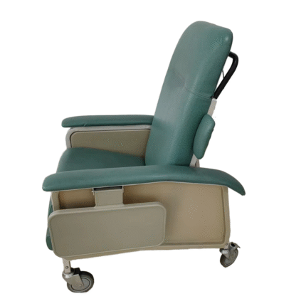 Hospital Mobile Dialysis Transfusion Chair Adjustable Armchair Relax Recliner Geriatric Chair for Elderly