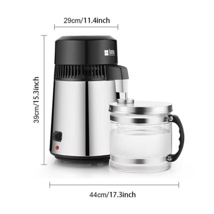 Dental Lab Electric Water Distiller 4L 750W Surgical Lab Water Distiller Household Distilled Water Equipment