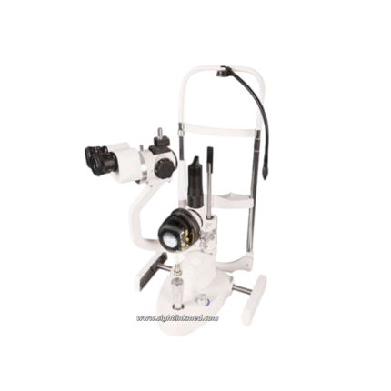 High Quality Medical Optical Ophthalmology Digital Slit Lamp Microscope with 5 Steps LED Bulb