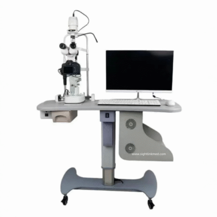 Medical 5 Step Magnifications Handheld Ophthalmic Digital Slit Lamp Microscope for Ophthalmology