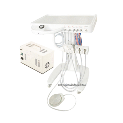 Factory Portable Oral Therapy Equipment Dental Unit Mobile Treatment Carts Portable Dental Trolley