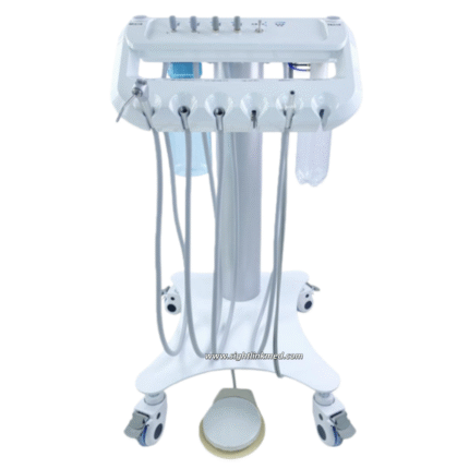 Medical High Quality Dental Equipment Mobile Trolley Treatment Mobile Dental Cart Unit Portable Dental Unit