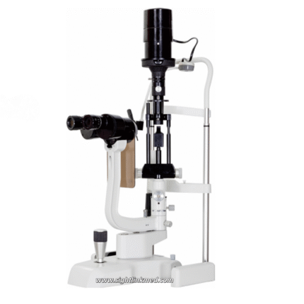 Optics Medical Equipment LED Microscope 2 Steps Digital Eye Exam Machine Portable Ophthalmic Slit Lamp