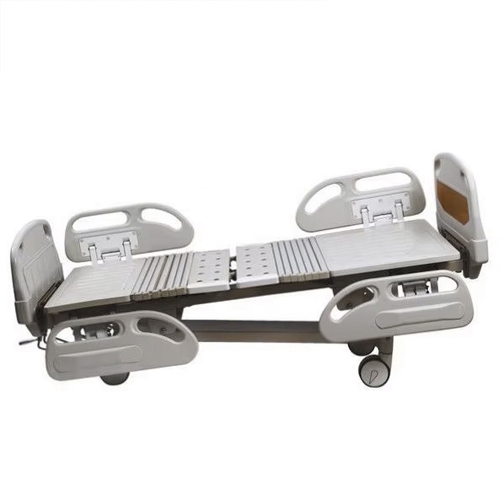 1769659871 ABS Hospitals Equipment Medical Nursing Bed 5-function Manual Hospital Bed 4 Cranks Manual Hospital Bed