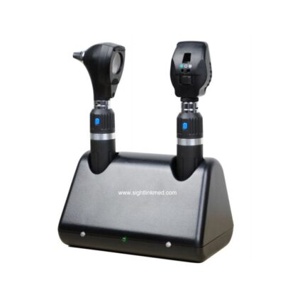 Rechargeable Ophthalmoscope and Otoscope Diagnostic Set