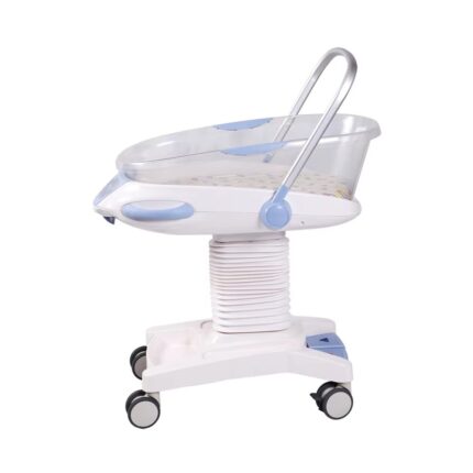 Deluxe ABS Hydraulic Baby Crib for Newborns Electric Medical ICU Pediatric Bed Whosale Hospital Furniture