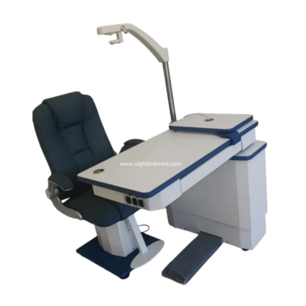 Medical Good Quality Ophthalmic Table and Chair Unit Optometry Combined Table Ophthalmic Refraction Chair Unit