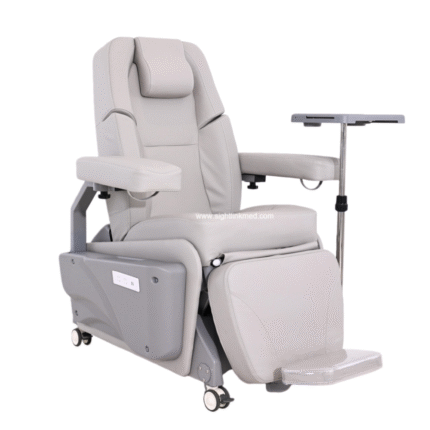 Blood Collection Donor Chair Adjustable Patient Treatment Dialysis Chair Donation Drawing Couch Dialysis Chair for Sale