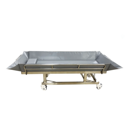 Stainless Steel Electric Hospital Shower Bed Disabled Patient Bath Patient Transfer Hospital Shower Cart