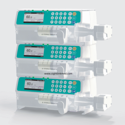 2.8 Inch LCD Numeric Key Button Hospital Use Equipment Electric Medical Infusion Syringe Pump