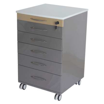 Mobile Medical Cart Dental Side Trolley Dental Cabinet for Hospital Furniture Whosale