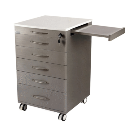 Stainless Steel Dental Side Cabinet Factory Price Dental Cabinet with Castors