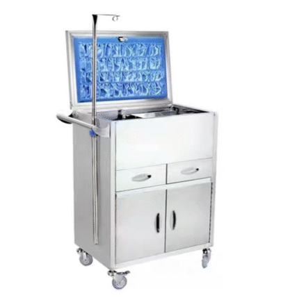 Stainless Steel Dental Side Cabinet Medical Trolley Clinic Furniture Wholesale