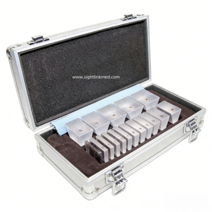 Ophthalmic Diagnostic Tools Optical Optometry Glass Loose Prism Set for Sale
