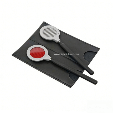 Optical Flipper Maddox Test Lens Optometry Trial Lens Occular Eye Examination Red White Maddox Lens