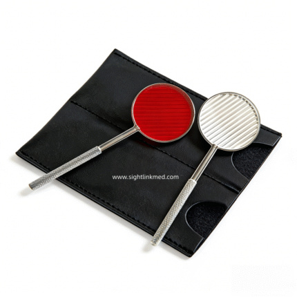 Optical Maddox Lens Ophthalmic Flipper Optometry Instrument Optics Eyesight Examination Trial Test