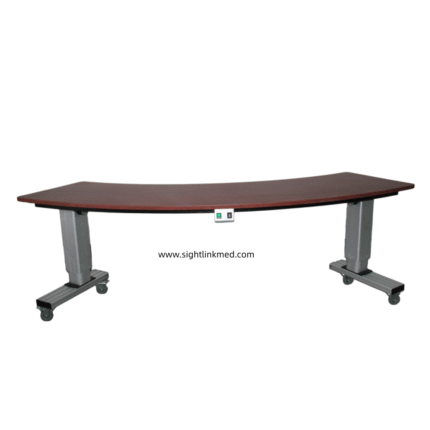 Height Adjustable Electric Lifting Table Multifunctional Ophthalmic Workbench For Optometry