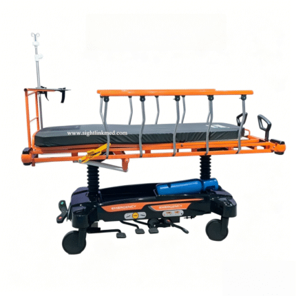Factory Multifunction Hydraulic Medical Patient Transfer Trolley Emergency Cart Hospital Transport Stretcher