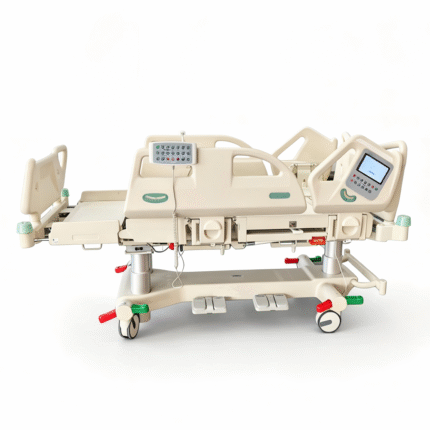 High End Electric Multifuction Bed Hospital Bed With Weighing System ICU Bed