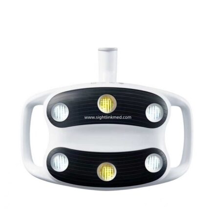 High-Precision 6-Bulbs LED Adjustable Color Temperature Intensity Electric Power Source Dental Operating Light
