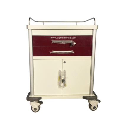 Modern Design Hospital Furniture Medical Equipment Trolley Emergency Procedure Treatment Crash Cart