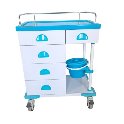 Hospital Furniture Portable Luxury Anesthesia Trolley Hospital Cart Crash Trolley