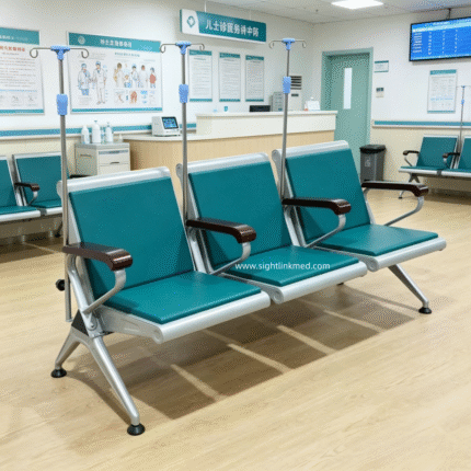 Comfortable High Back Outpatient Hospital Waiting Infusion Chair