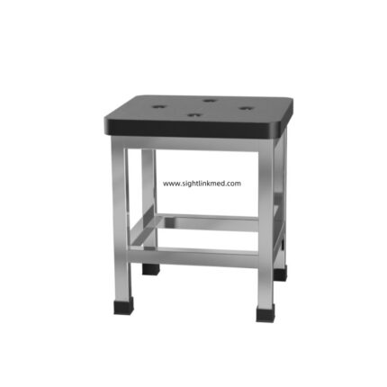 201 Stainless Steel ESD Office Stool Durable Metal Design for Hospital Clean Room Factory Workshop Warehouse Workers
