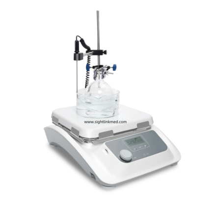 Hotplate HP500-Pro with 10-inch Large Working Plate and 99h59min LCD Display RT-500C Professional Laboratory Heating Equipment