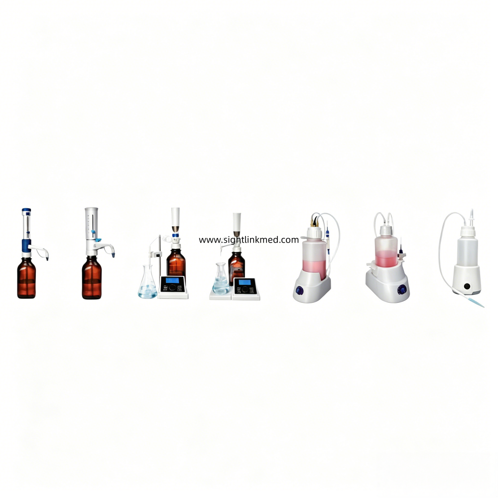 Dispensers Electronic Burette and Vacuum Aspiration System