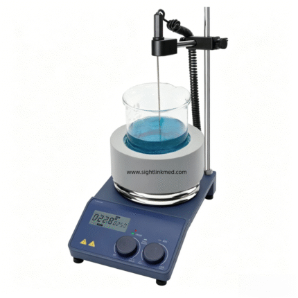 LCD Digital Magnetic Stirrer with Electric Heating Mantle