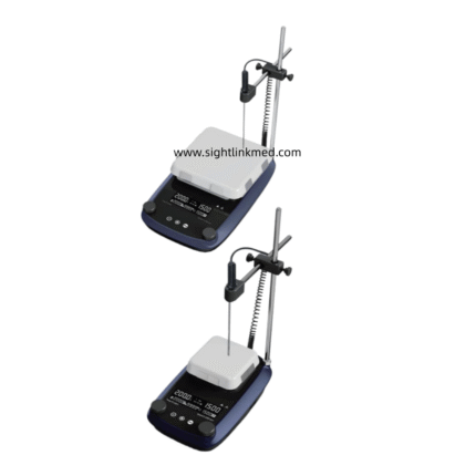 LCD Digital Control 4-Inch Heating Magnetic Stirrer Glass Ceramic Hot Plate Magnetic Stirrer with Timer