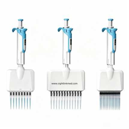 High Precision Micropipette 0.5-300ul HiPette Fully Autoclavable Manual 8/12/16-Channel Adjustable Laboratory Pipette