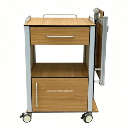 Medical Grade Assembled Design Hospital Bedside Tables Cabinet for Hospital Clinics