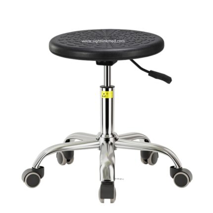 ESD Sit Stand Chair Anti Static PU Foam Chair Cleanroom Lab Stool Chair with Wheels