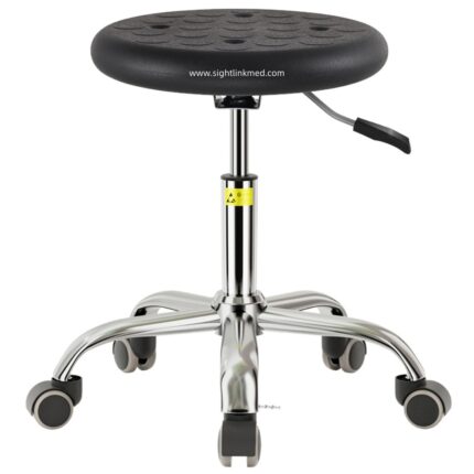 ESD Stool Commercial Swivel ESD Antistatic Stool Hospital Industrial Warehouse Laboratory Workshop School Office Plastic