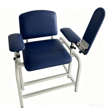 Manual Blood Draw Chair With Flip ArmrestWholesale Price Manual Chairs Blood Donor Chair
