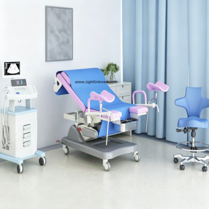 Multifunctional Electric Ultrasound Examination Hospital Obstetric Table with Stainless Steel Construction 250kg Capacity for Medical Use