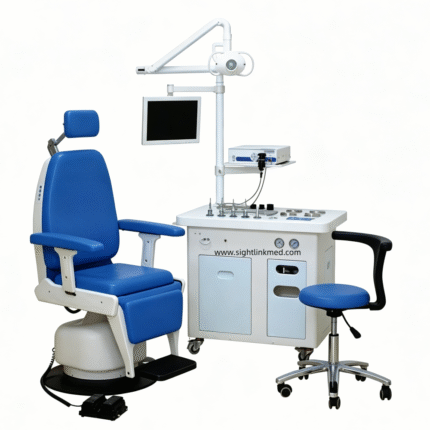 Medical Equipment Ent Treatment Workstation Unit Ent Comprehensive Diagnosis and Treatment Table with Patient Chair