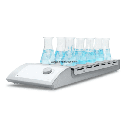 MS-M-S10 Lab 10-Position Magnetic Hotplate Magnetic Stirrer Heating Uniformity Skid Resistance 0-1100rpm Magnetic Stirrer