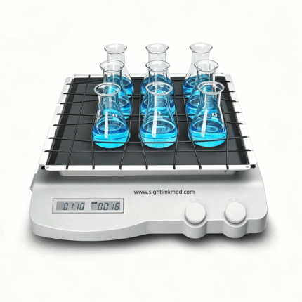 LCD Digital 335x335mm Fixed Plate 3kg 70-400rpm Orbital Decolorizing Shaker with 70-400rpm Speed Control Orbital Decolorizing Shaker